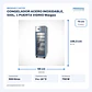 CONGELADOR ACERO INOXIDABLE, 500L, 1 PUERTA VIDRIO Maigas - Miniatura 2