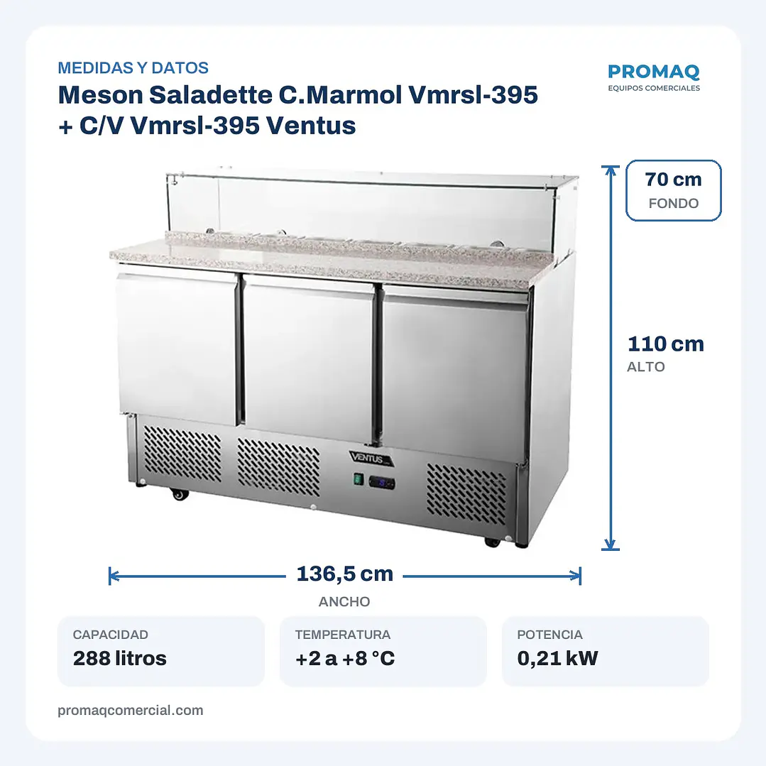 Meson Saladette C.Marmol Vmrsl-395 + C/V Vmrsl-395 Ventus 2