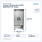 Freezer 2 Puertas Acero 807L MBF8502-F39