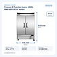 Freezer 2 Puertas Acero 1268L MBF8503-F54