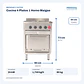 Cocina 4 Platos 1 Horno Maigas - Miniatura 2