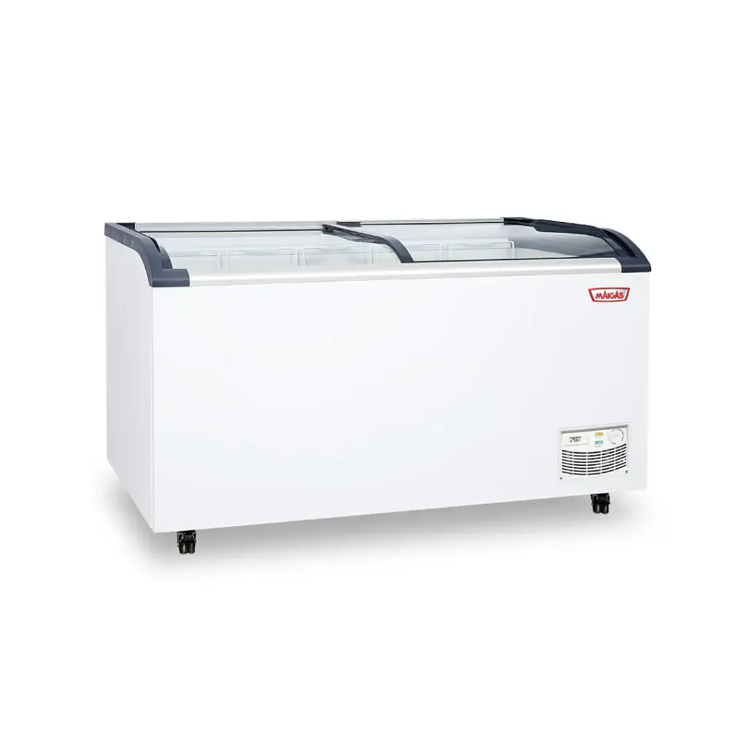 Congeladora Tapa De Vidrio Curvo 520Q Maigas 3
