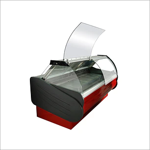 Vitrina Roticera Apertura Frontal, Bodega, 700Lts.