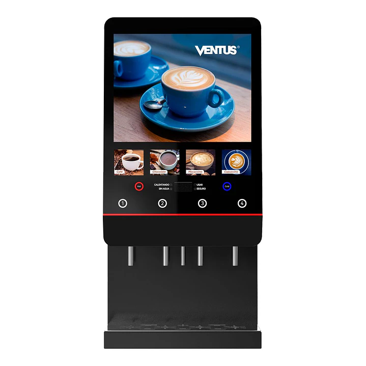 Máquina de Café Digital 4 Sabores AURA Ventus 1