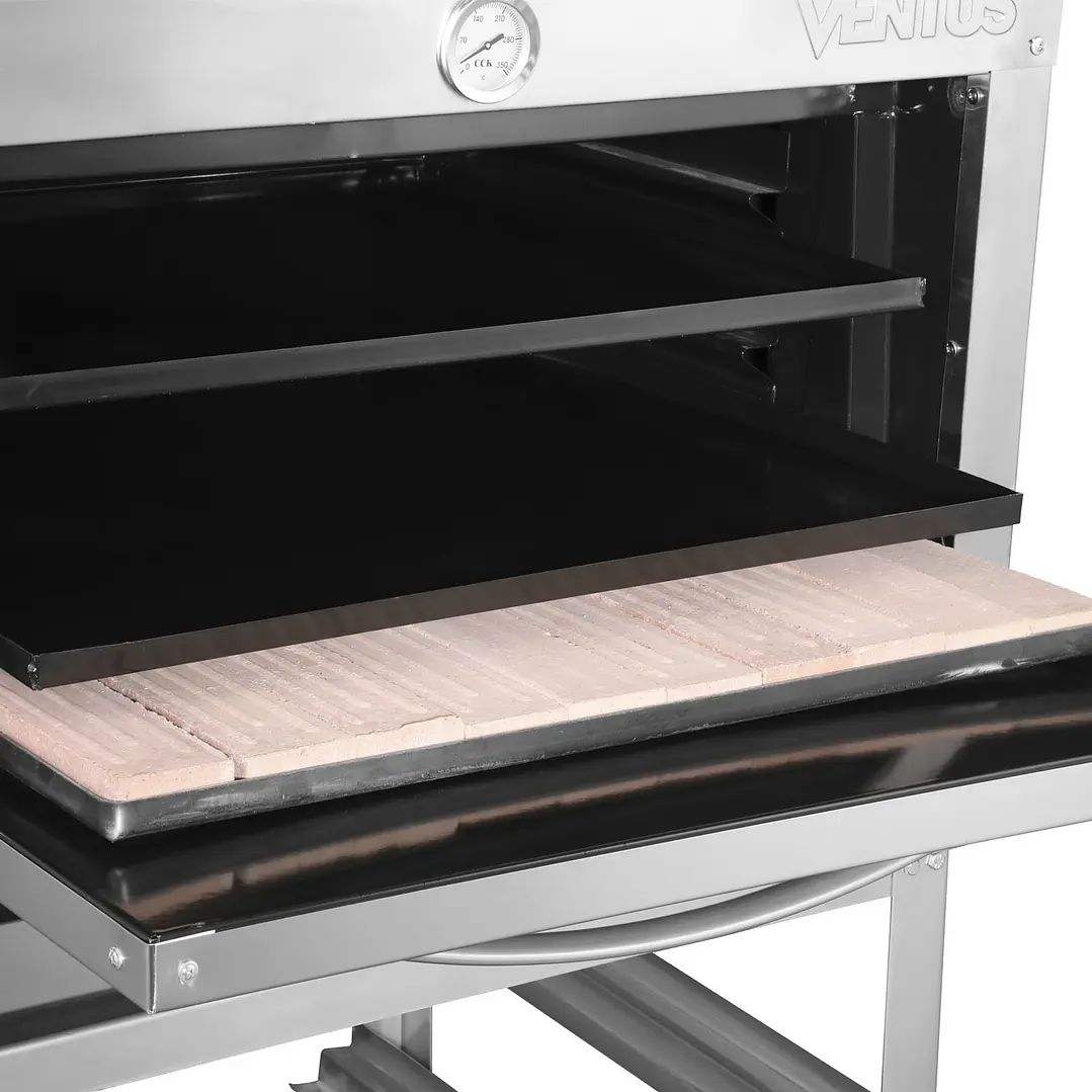 HORNO 1 CAMARA A/INOX 58X65 GLP VHG-1CA VENTUS 5