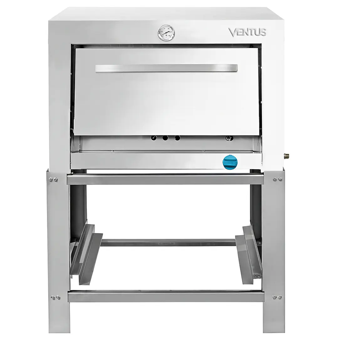 HORNO 1 CAMARA A/INOX 65X65 GLP VHG-165 VENTUS 1