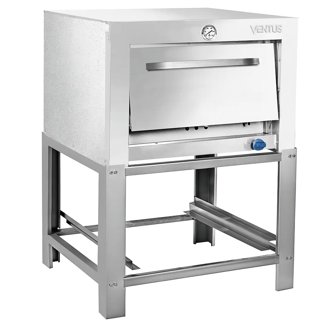 HORNO 1 CAMARA A/INOX 65X65 GLP VHG-165 VENTUS 3