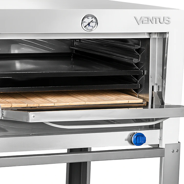 HORNO 1 CAMARA A/INOX 65X65 GLP VHG-165 VENTUS 4