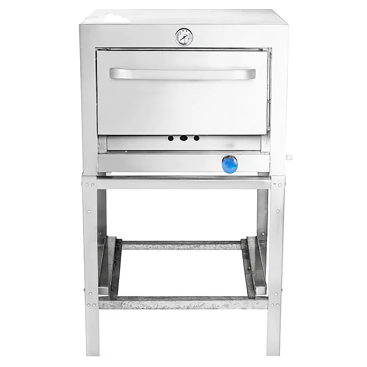 Horno 1 Cámara Acero Inox 50x50cm Gas Licuado VHG-1C50 GLP Ventus 1