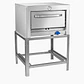 Horno 1 Cámara Acero Inox 50x50cm Gas Licuado VHG-1C50 GLP Ventus - Miniatura 3