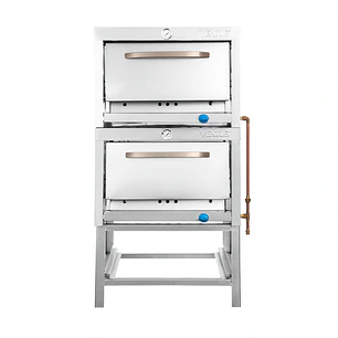 HORNO 2 CAMARA A/INOX 58X65 GLP VHG-2C VENTUS