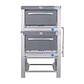 Horno 2 Cámaras Acero Inox 65x65cm VHG-265C VENTUS - Miniatura 3