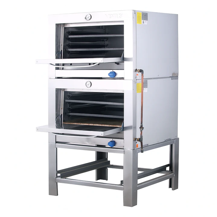 Horno 2 Cámaras Acero Inox 65x65cm VHG-265C VENTUS 5
