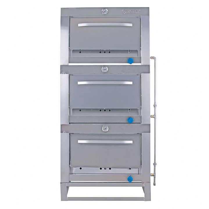 Horno 3 Cámaras Acero Inox 65x65cm VHG-365C VENTUS 1