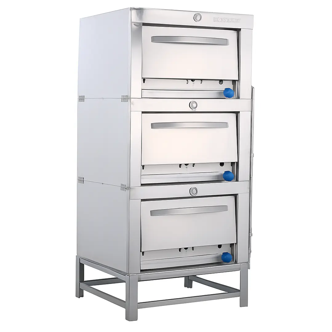 Horno 3 Cámaras Acero Inox 65x65cm VHG-365C VENTUS 5