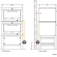 Horno 2 Cámaras Acero Inox 65x65cm VHG-265C VENTUS - Miniatura 7