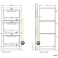 Horno 3 Cámaras Acero Inox 65x65cm VHG-365C VENTUS - Miniatura 7