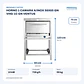 HORNO 1 CAMARA A/INOX 58X65 GN VHG-1C GN VENTUS - Miniatura 2