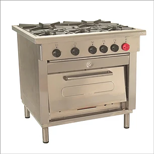 Cocina Industrial 5 Platos 1 Horno Maigas