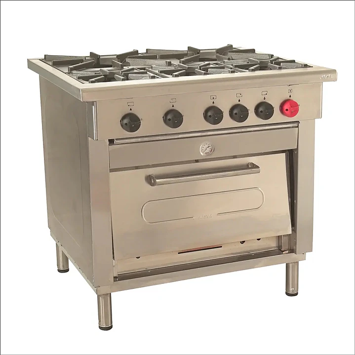 Cocina Industrial 5 Platos 1 Horno Maigas 1