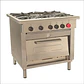 Cocina Industrial 5 Platos 1 Horno Maigas - Miniatura 1
