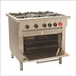Cocina Industrial 5 Platos 1 Horno Maigas - Miniatura 4
