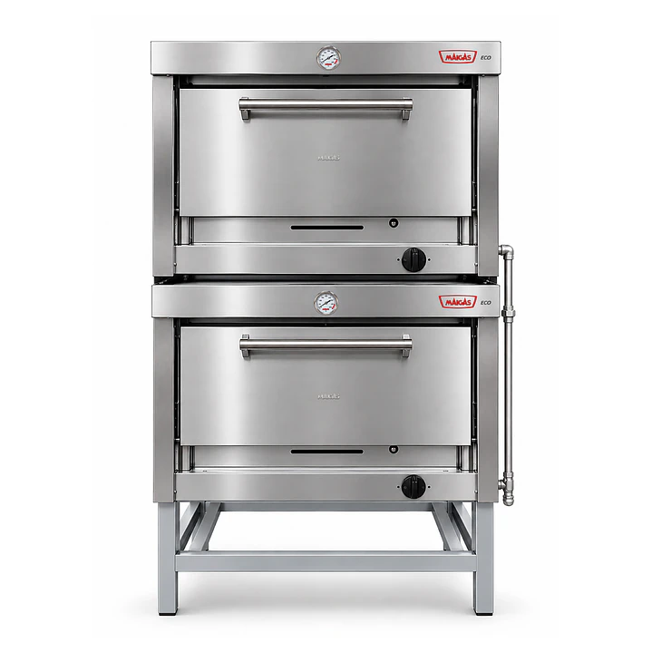 Horno Industrial ECO 2 Cámaras Bandeja 65x58 Maigas 1
