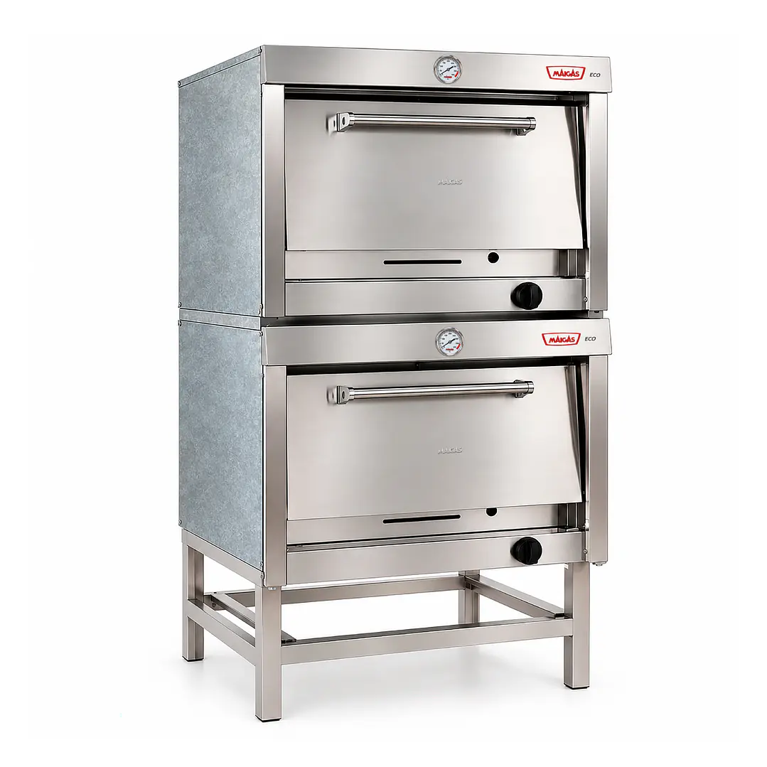 Horno Industrial ECO 2 Cámaras Bandeja 65x58 Maigas 3