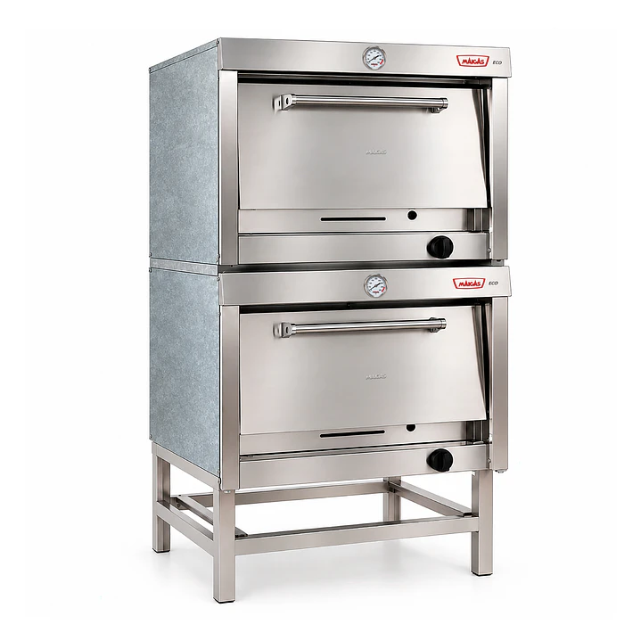 Horno Industrial ECO 2 Cámaras Bandeja 65x58 Maigas 3