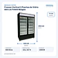Freezer Vertical 2 Puertas de Vidrio 800 Lts FV800 Maigas - Miniatura 2