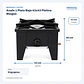 Anafe 1 Plato Bajo 43x43 Pletina Maigas - Miniatura 2