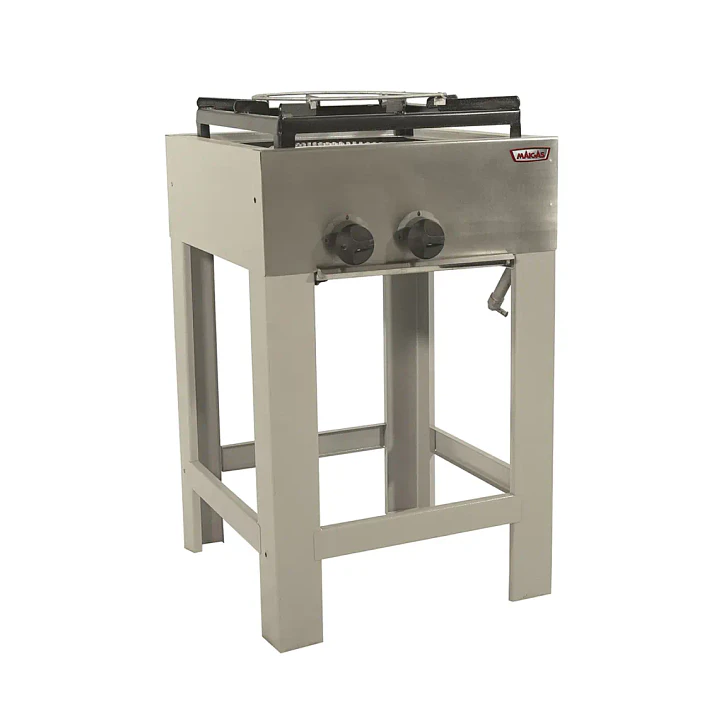 Anafe Industrial 1 Plato Alto Quemador Doble Maigas 1