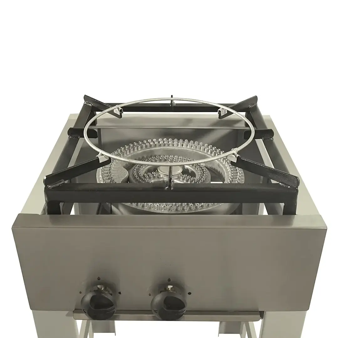 Anafe Industrial 1 Plato Alto Quemador Doble Maigas 3