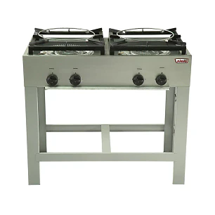 Anafe Industrial 2 Platos Quemador Doble Maigas