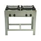 Anafe Industrial 2 Platos Quemador Doble Maigas - Miniatura 1