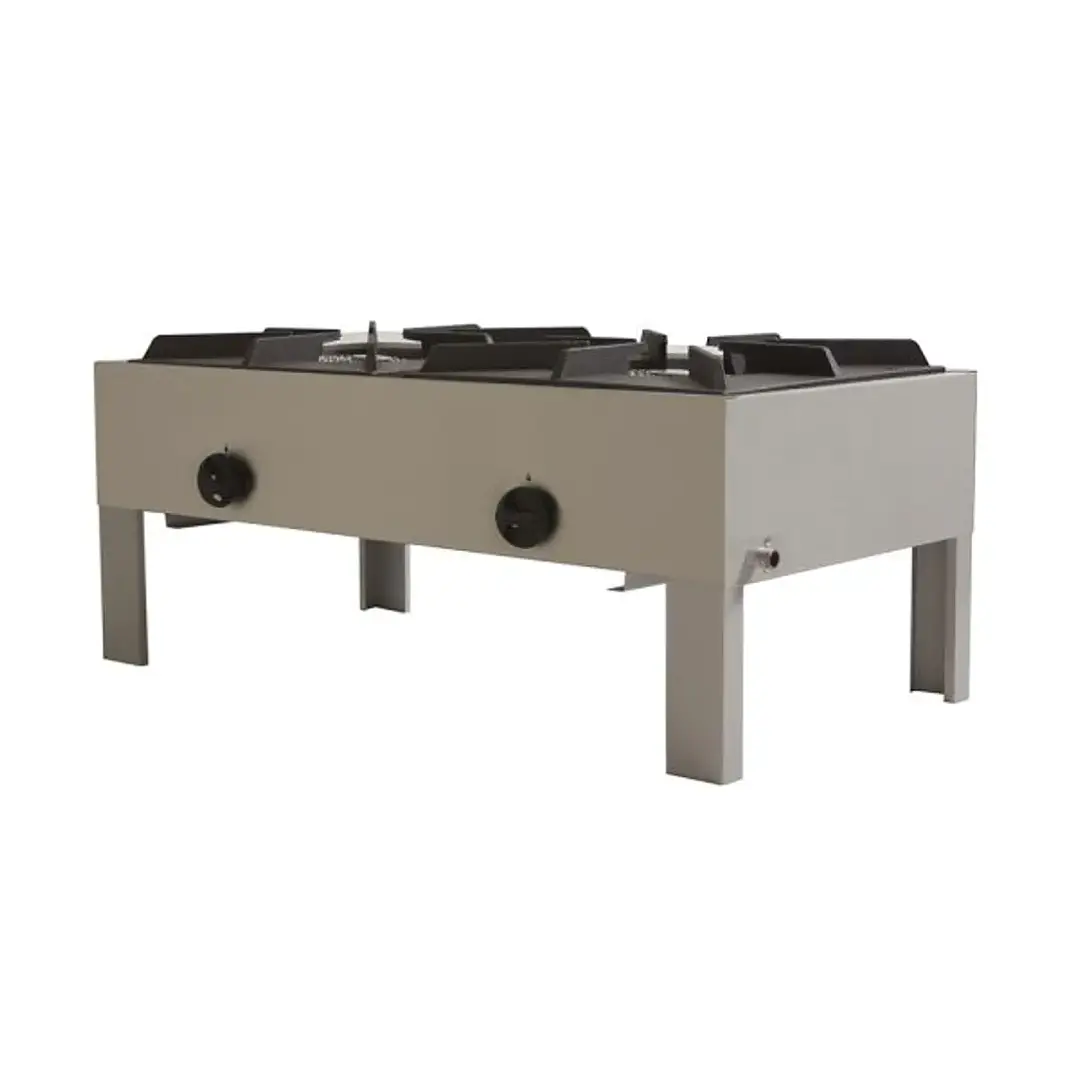 Anafe Industrial 2 Platos Bajo 43x43 Maigas 1
