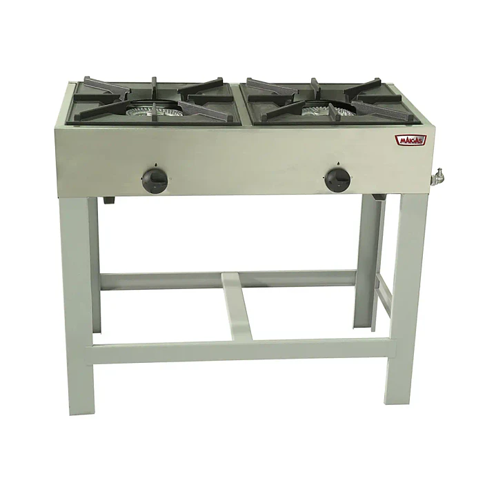 Anafe Industrial 2 Platos Alto 43x43 Maigas 1