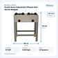 Anafe Semi Industrial 2 Platos Alto 30x30 Maigas - Miniatura 2