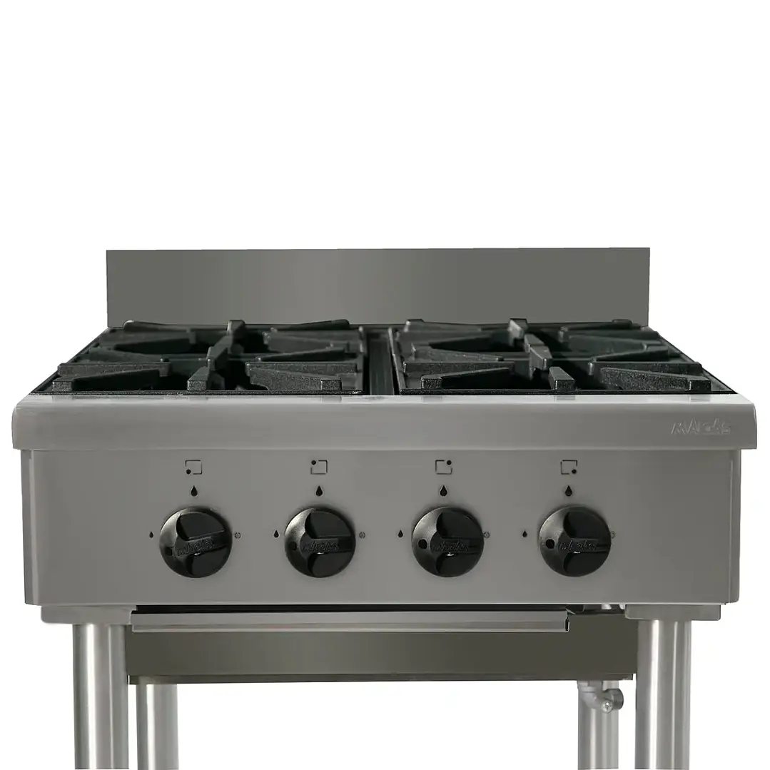 Anafe Industrial 4 Quemadores 30x30 Maigas 4