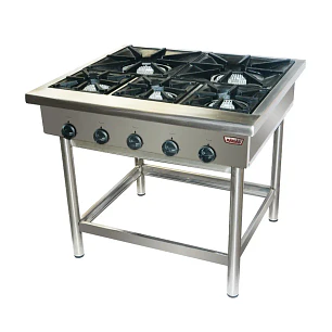 Anafe Industrial 5 Platos 2 de 43x43 y 3 de 27x27 Maigas