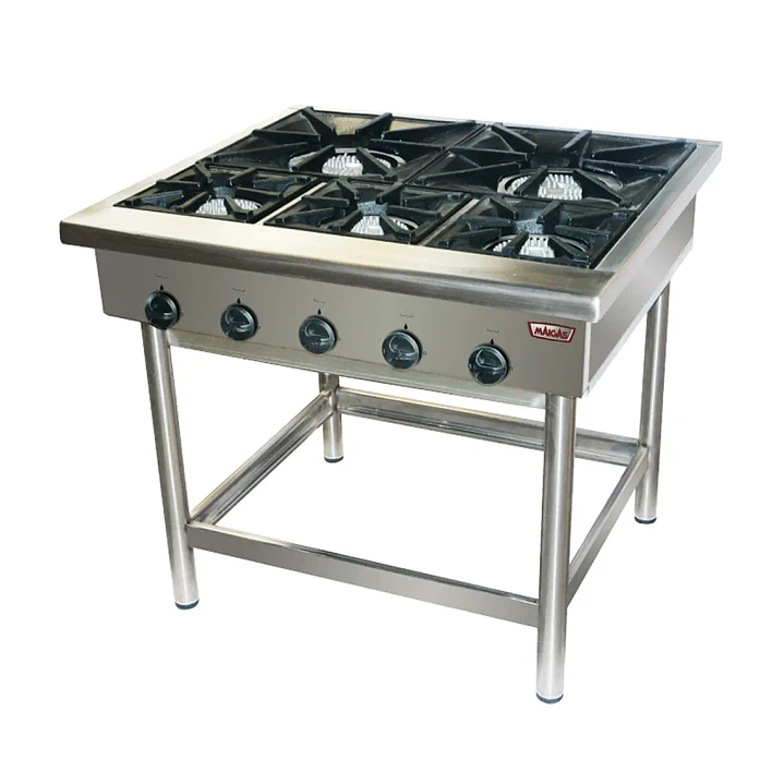 Anafe Industrial 5 Platos 2 de 43x43 y 3 de 27x27 Maigas 1
