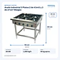 Anafe Industrial 5 Platos 2 de 43x43 y 3 de 27x27 Maigas - Miniatura 2