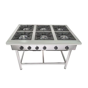 Anafe Industrial 6 Platos 35x35 Casino Maigas
