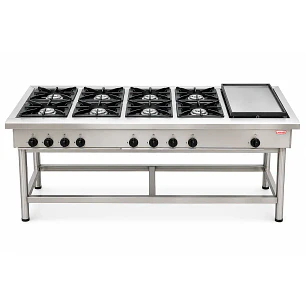 Anafe Industrial 8 Platos 35x35 Churrasquera Maigas