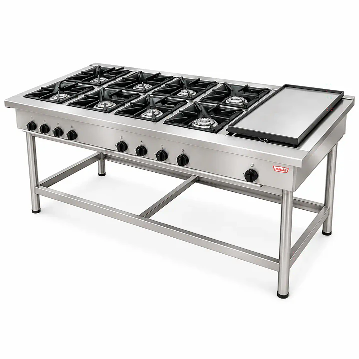 Anafe Industrial 8 Platos 35x35 Churrasquera Maigas 3