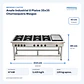 Anafe Industrial 8 Platos 35x35 Churrasquera Maigas - Miniatura 2