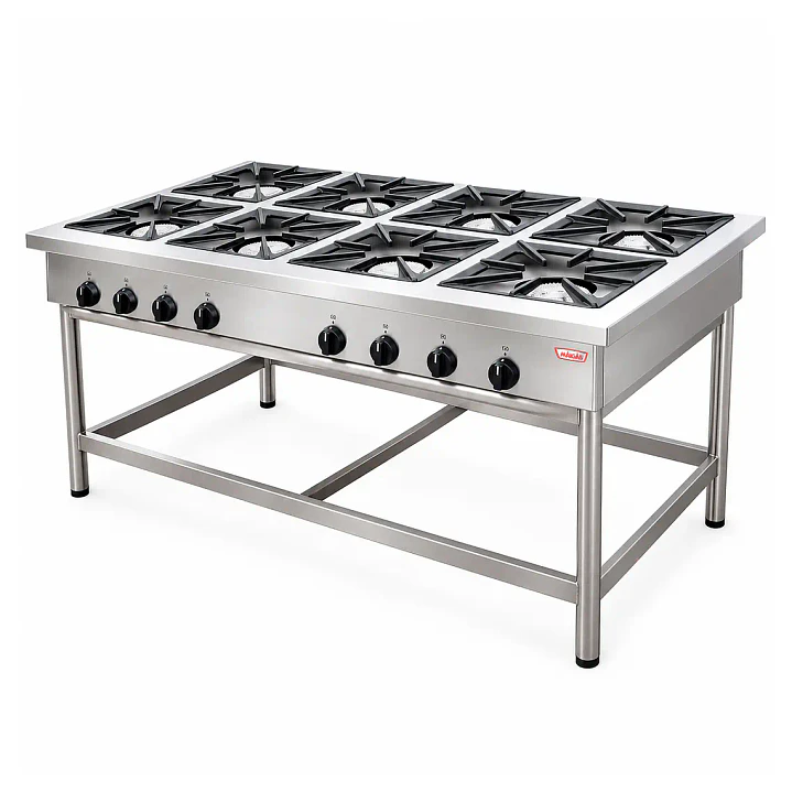 Anafe Industrial 8 Platos 43x43 Casino Maigas 3
