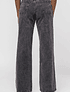 KAOTIKO - PANT. M. WIDE LEG WASHED BLACK