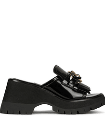 Jeffrey Campbell - SMASHED black calf bronze