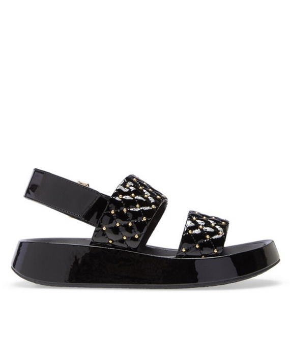 Jeffrey Campbell - ARDEMAN black gold patent